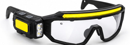 Imagen del diseño anterior de NOVIX - gafas LED